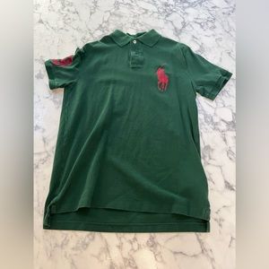 Green Polo Shirt (Size Small)